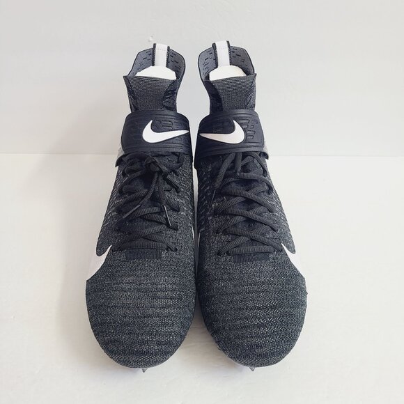 Nike Alpha Menace Elite 2 Football Cleats AO3374-001 Size 14 Black main image 8
